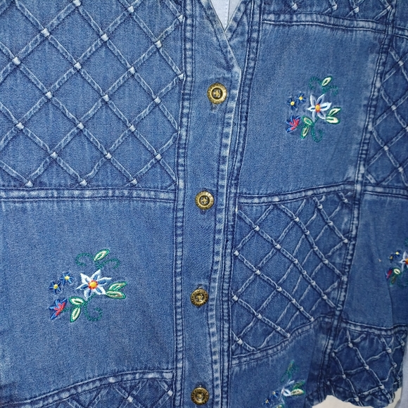 Alfred Dunner Womens XL Chambray - Picture 4 of 4